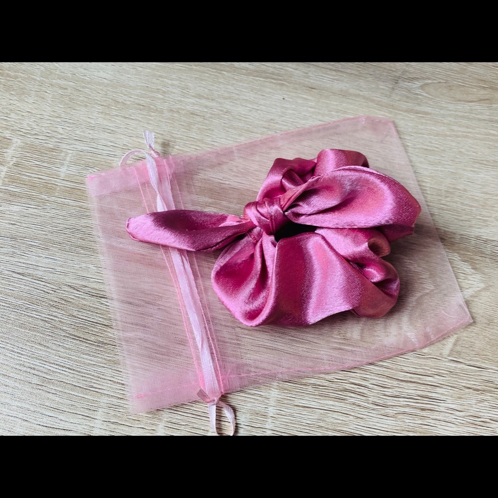 Pink Scrunchie - Picture 2 of 2